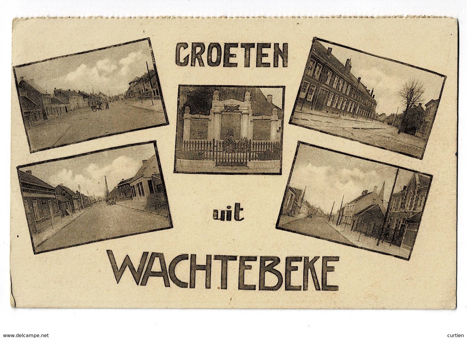 WACHTEBEKE . Belgique . Groeten .multi Vue .( Voir Dos ) - Wachtebeke