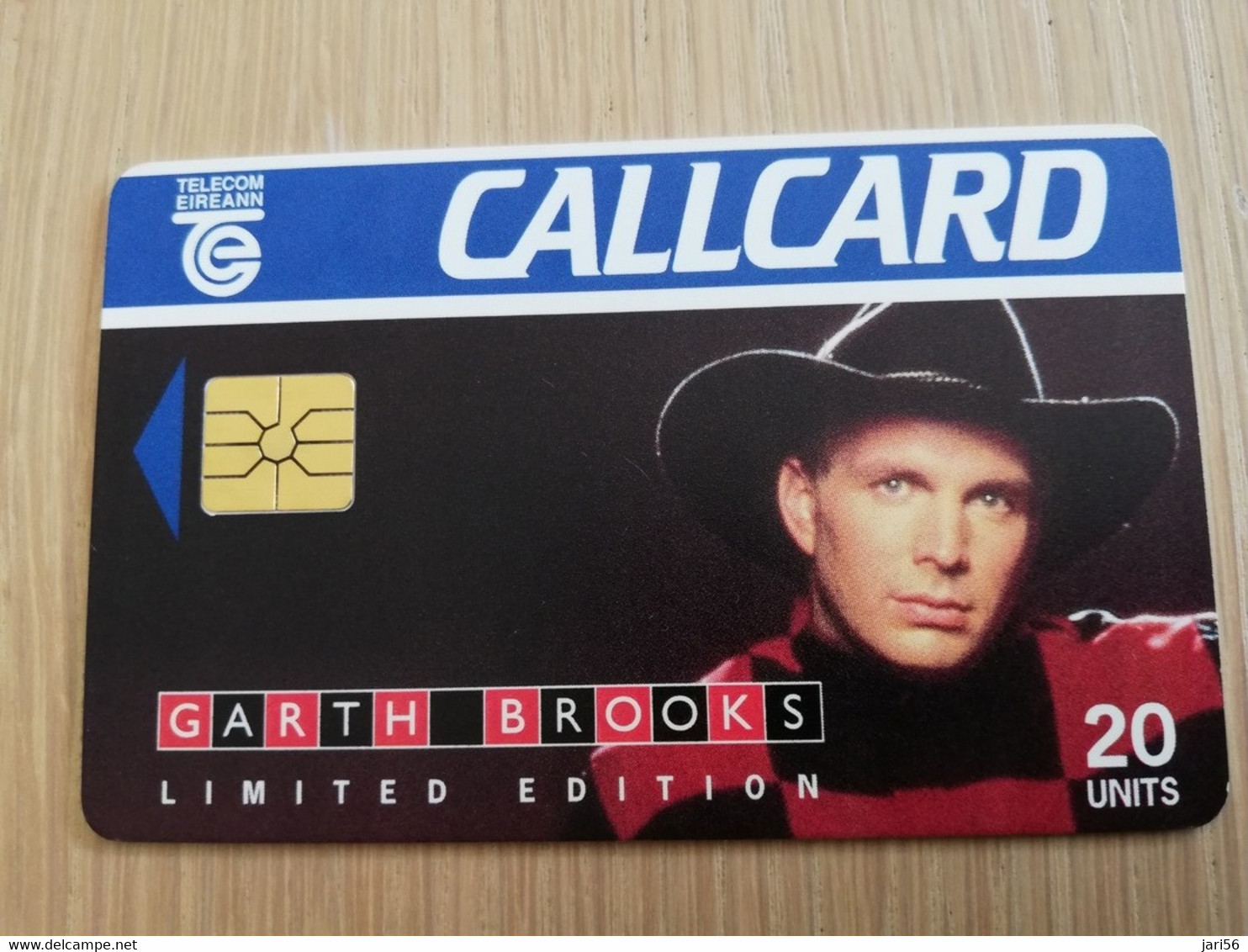 IRELAND /IERLANDE   CHIPCARD  20  UNITS    GARTH BROOKS        ** 1119** - Ierland