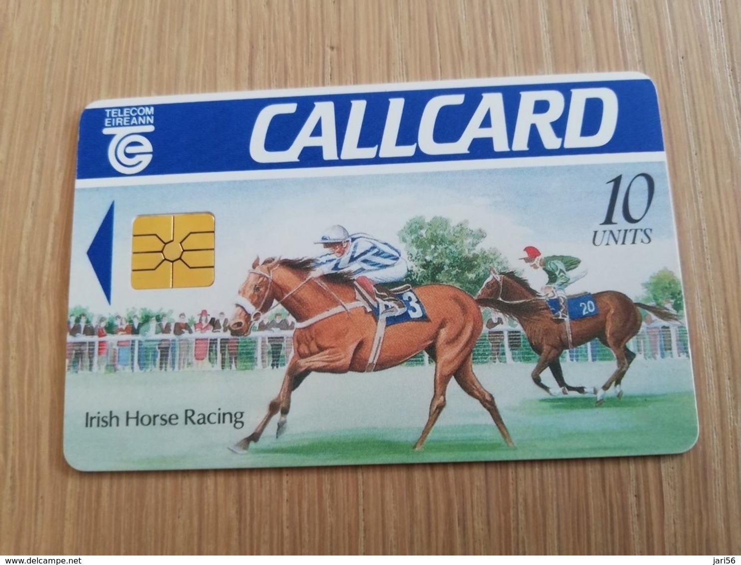 IRELAND /IERLANDE   CHIPCARD  10  UNITS      IRISH HORSE RACING      ** 1122** - Irland