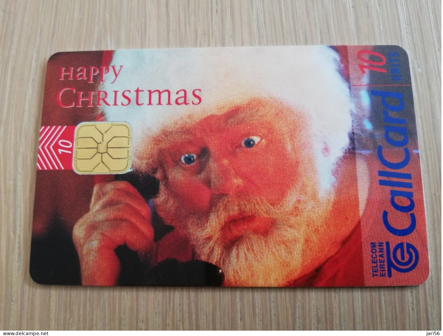 IRELAND /IERLANDE   CHIPCARD  10  UNITS     HAPPY CHRISTMAS       ** 1123** - Ierland