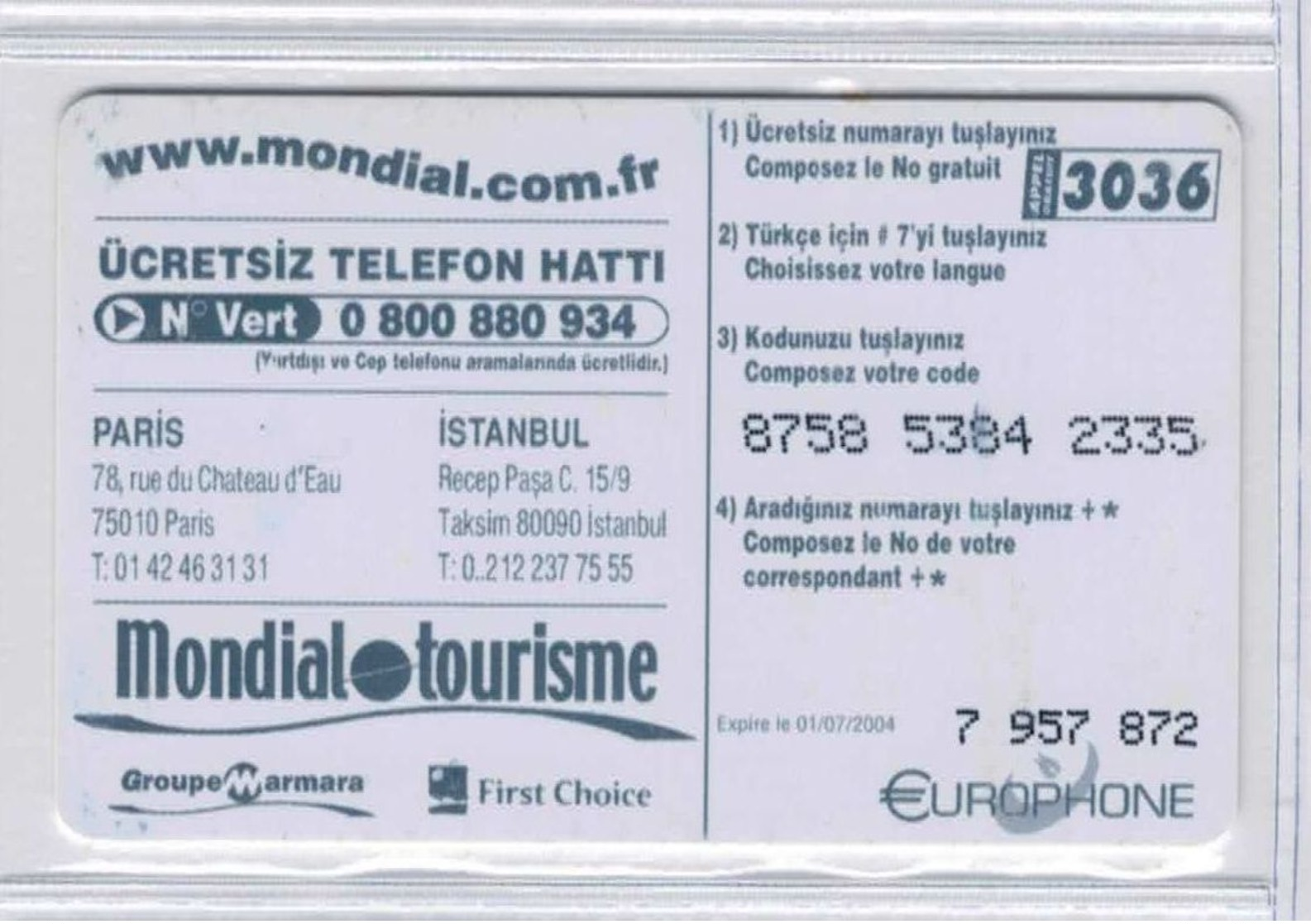 Top Collection - EUROPHONE Mondial Tourisme - Voir Scans - Altri & Non Classificati