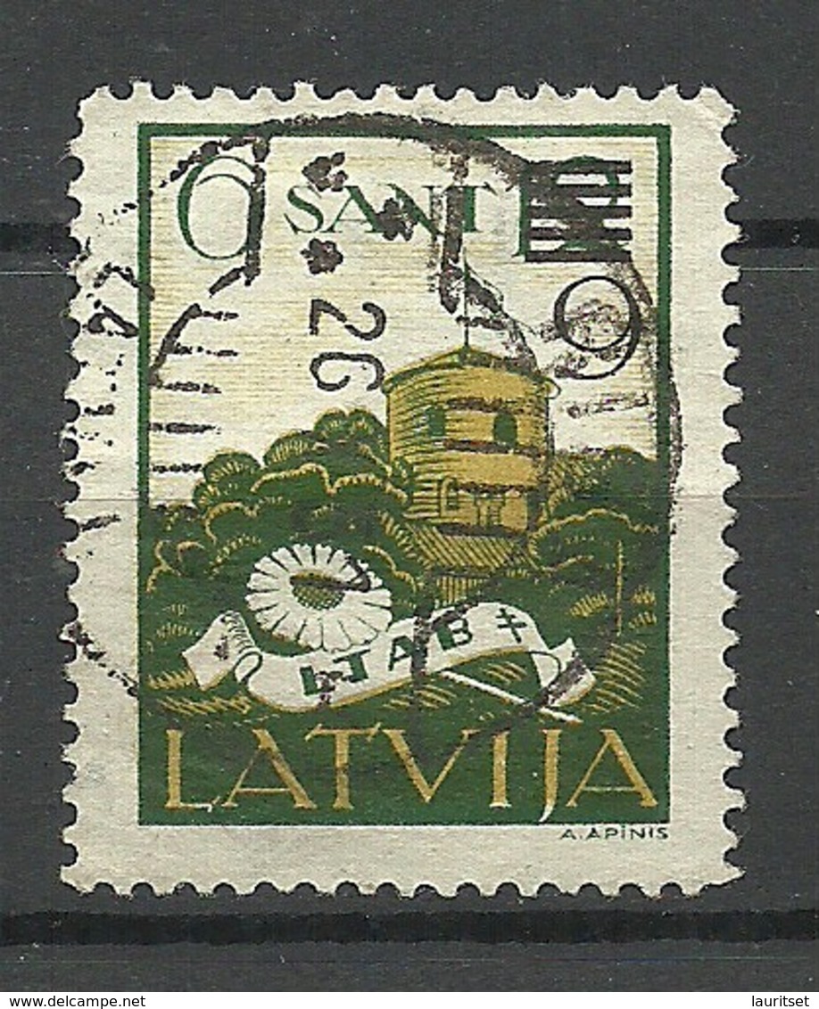 LETTLAND Latvia 1931 Michel 184 O Signed - Lettland