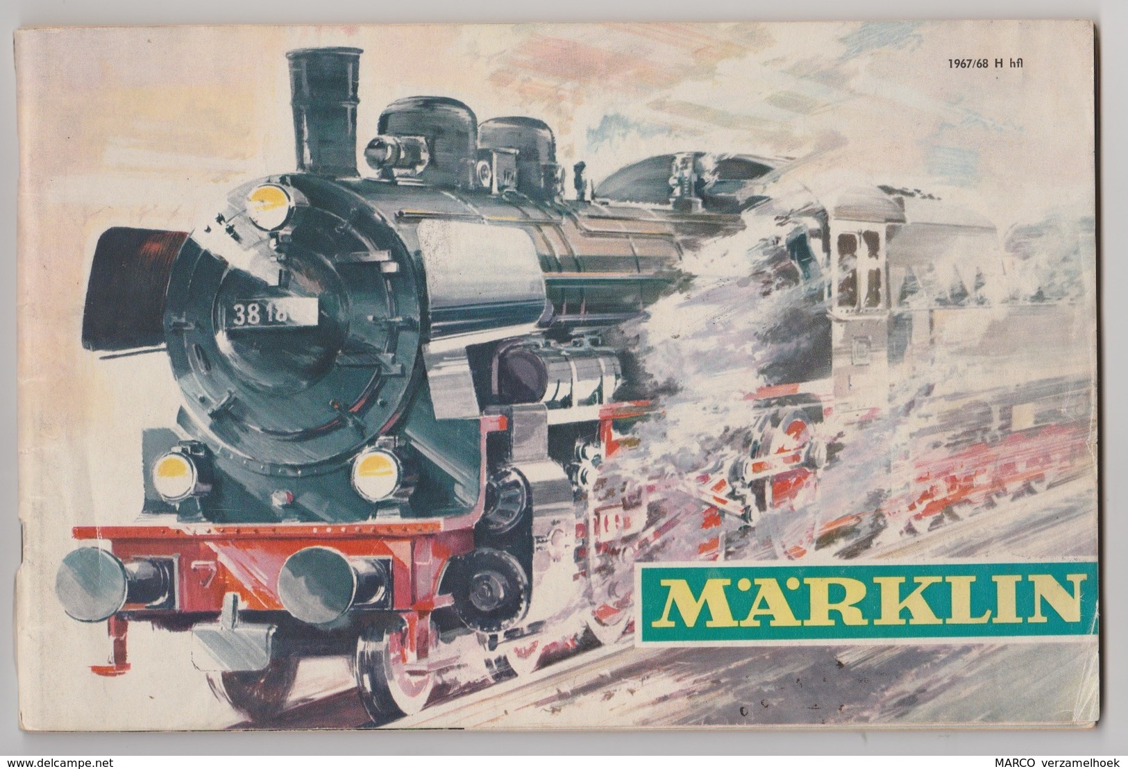 Märklin Catalogue-catalogus HO 1967-1968 - Sonstige & Ohne Zuordnung