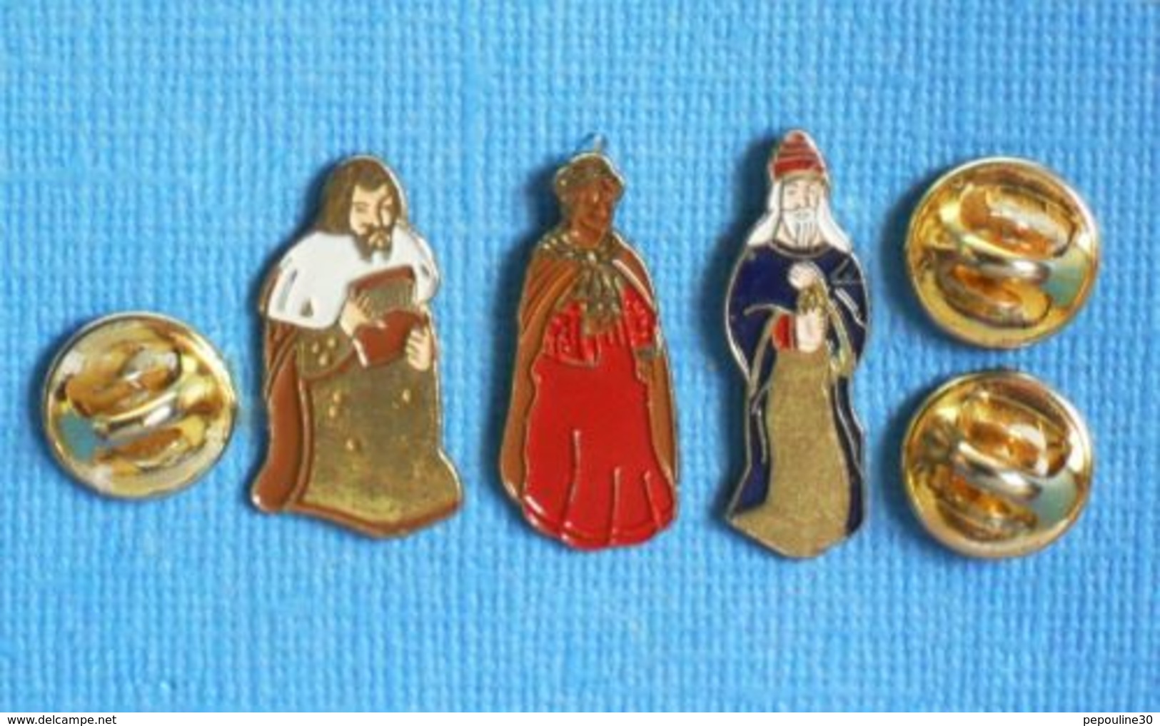 3 PIN'S //  ** LES ROIS MAGES / BALTHAZAR / GASPARD / MELCHIOR ** - Weihnachten