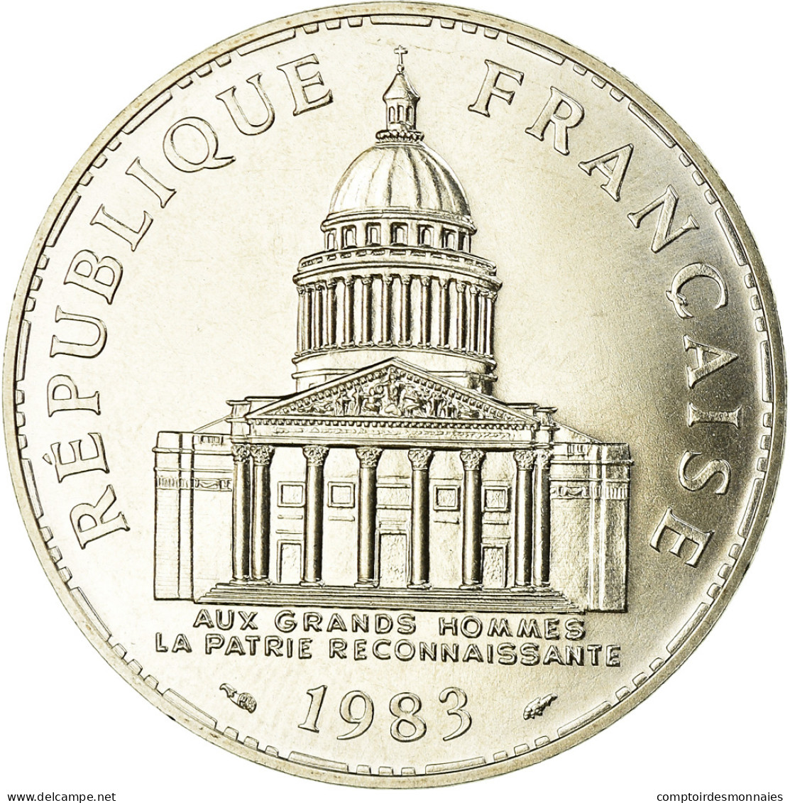 Monnaie, France, Panthéon, 100 Francs, 1983, Paris, FDC, Argent, Gadoury:898 - N. 100 Francs