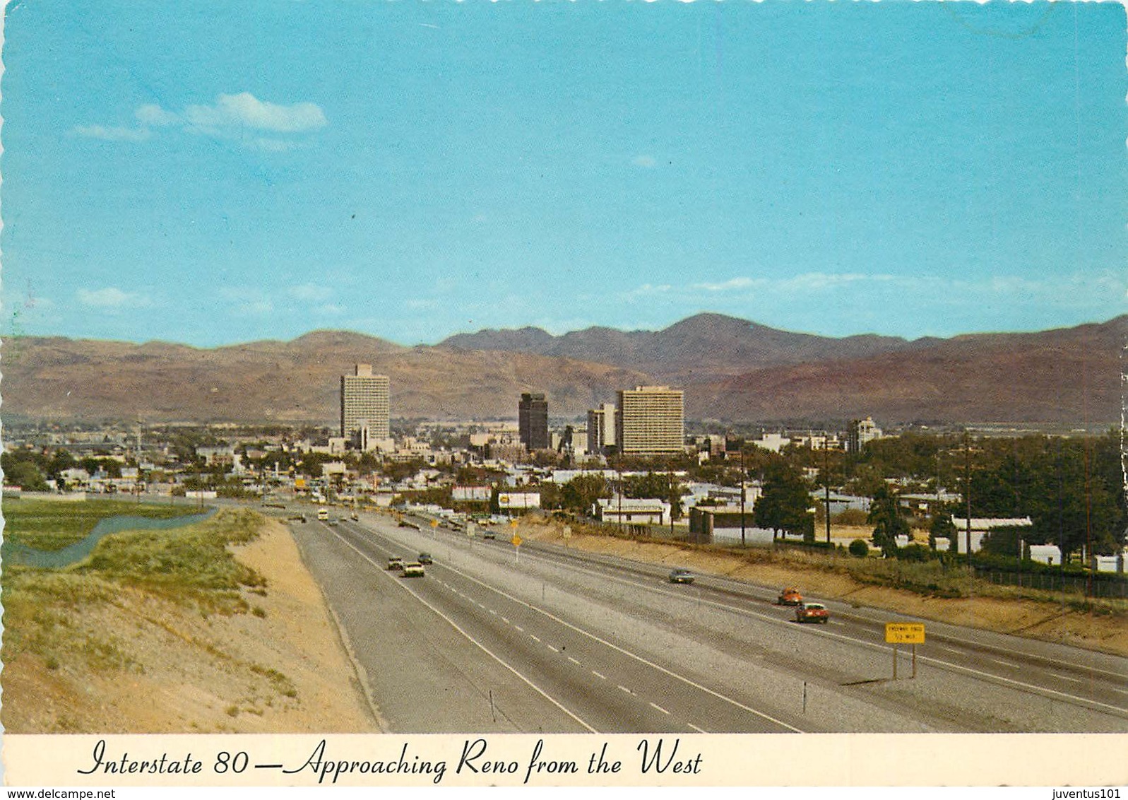CPSM Reno-Interstate 80            L3012 - Reno