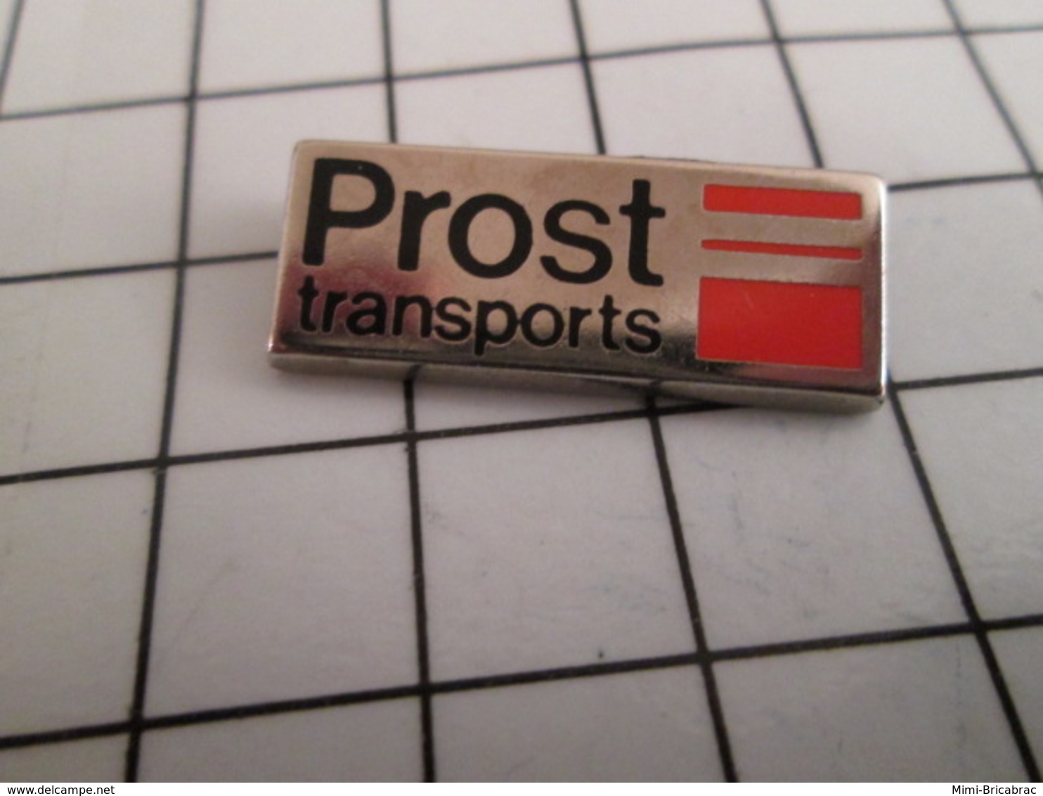 816b Pin's Pins / Beau Et Rare / THEME : TRANSPORTS / PROST TRANSPORTS Par PICHARD - Transports