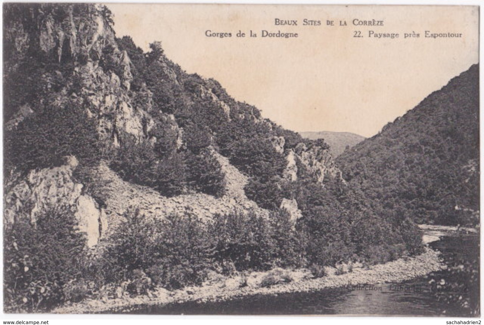 19. Gorges De La Dordogne. Paysage Près ESPONTOUR. 22 - Autres & Non Classés