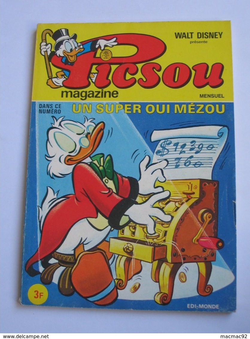 PICSOU MAGAZINE N°11   **** EN ACHAT IMMEDIAT **** - Picsou Magazine