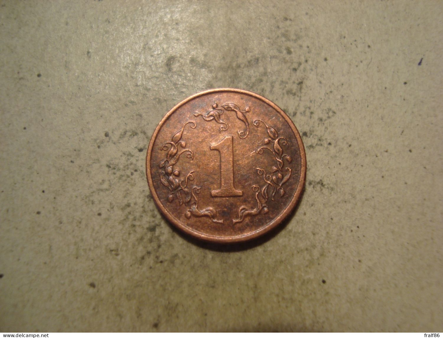 MONNAIE ZIMBABWE 1 CENT 1991 - Zimbabwe