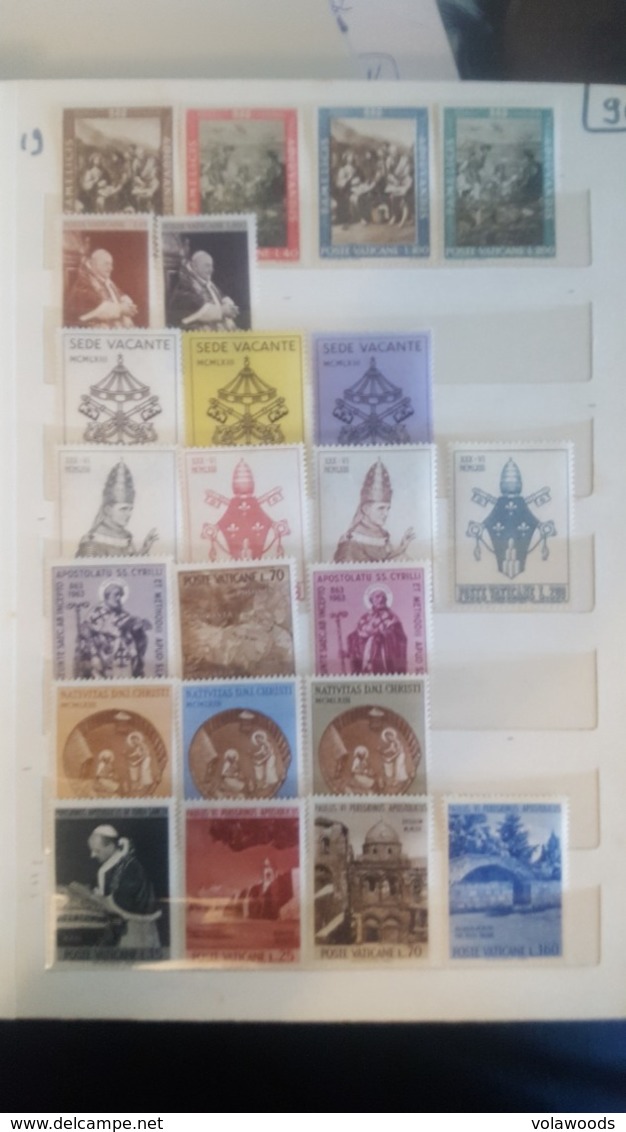 Vaticano - Annate Complete Nuove MNH Perfette In Raccoglitore: 1963; 1964; 1973; 1974; 1975; 1976; 1977; 1978 - Verzamelingen (in Albums)