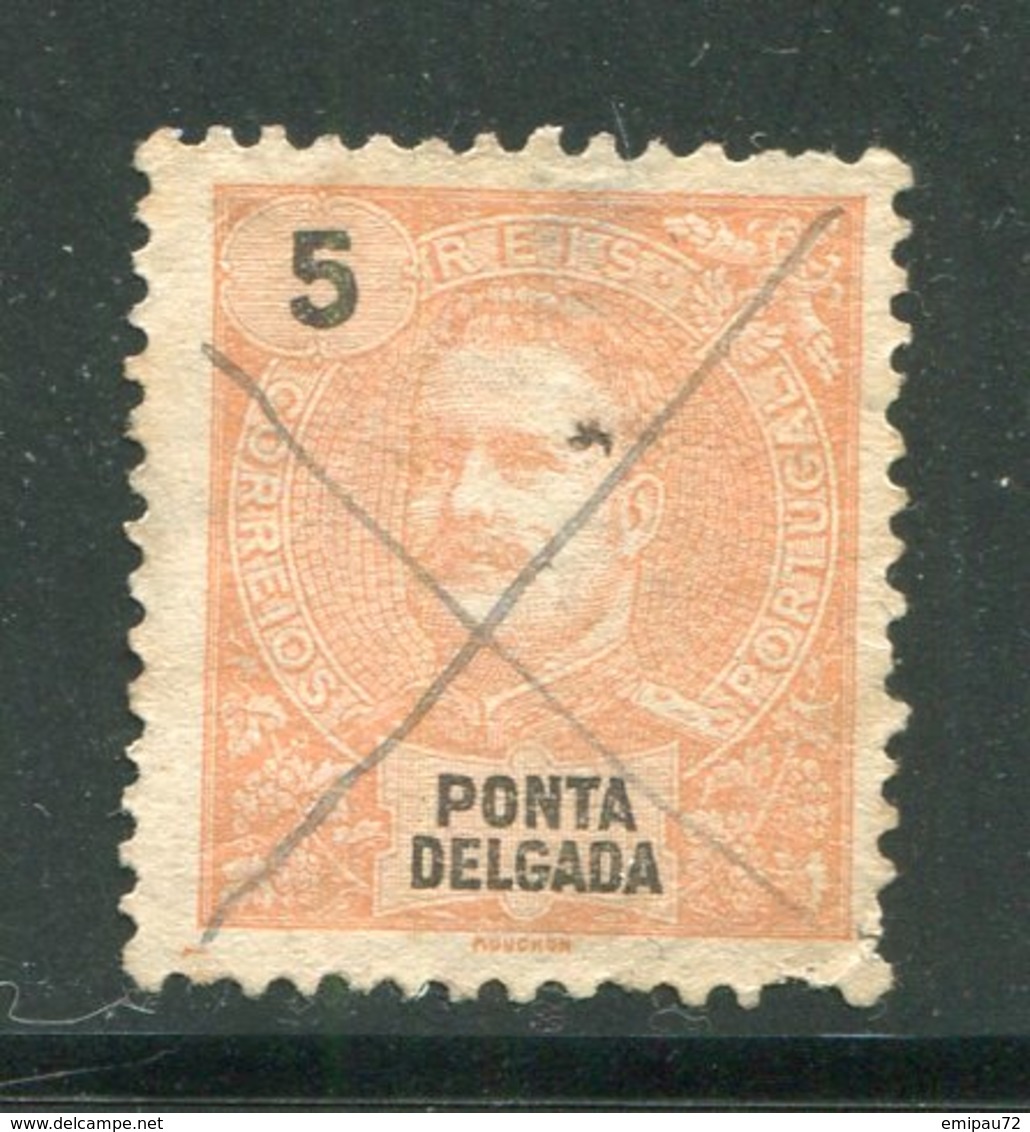 PONTA DELGADA- Y&T N°14- Oblitéré - Ponta Delgada