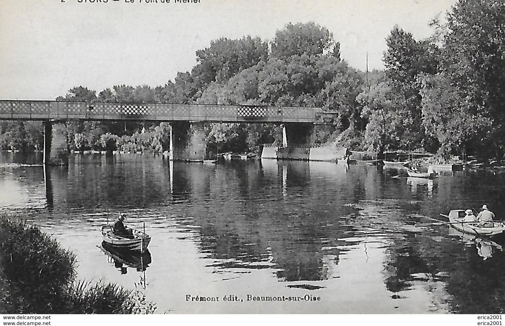 Meriel. Le Pont De Meriel à Stors; - Meriel