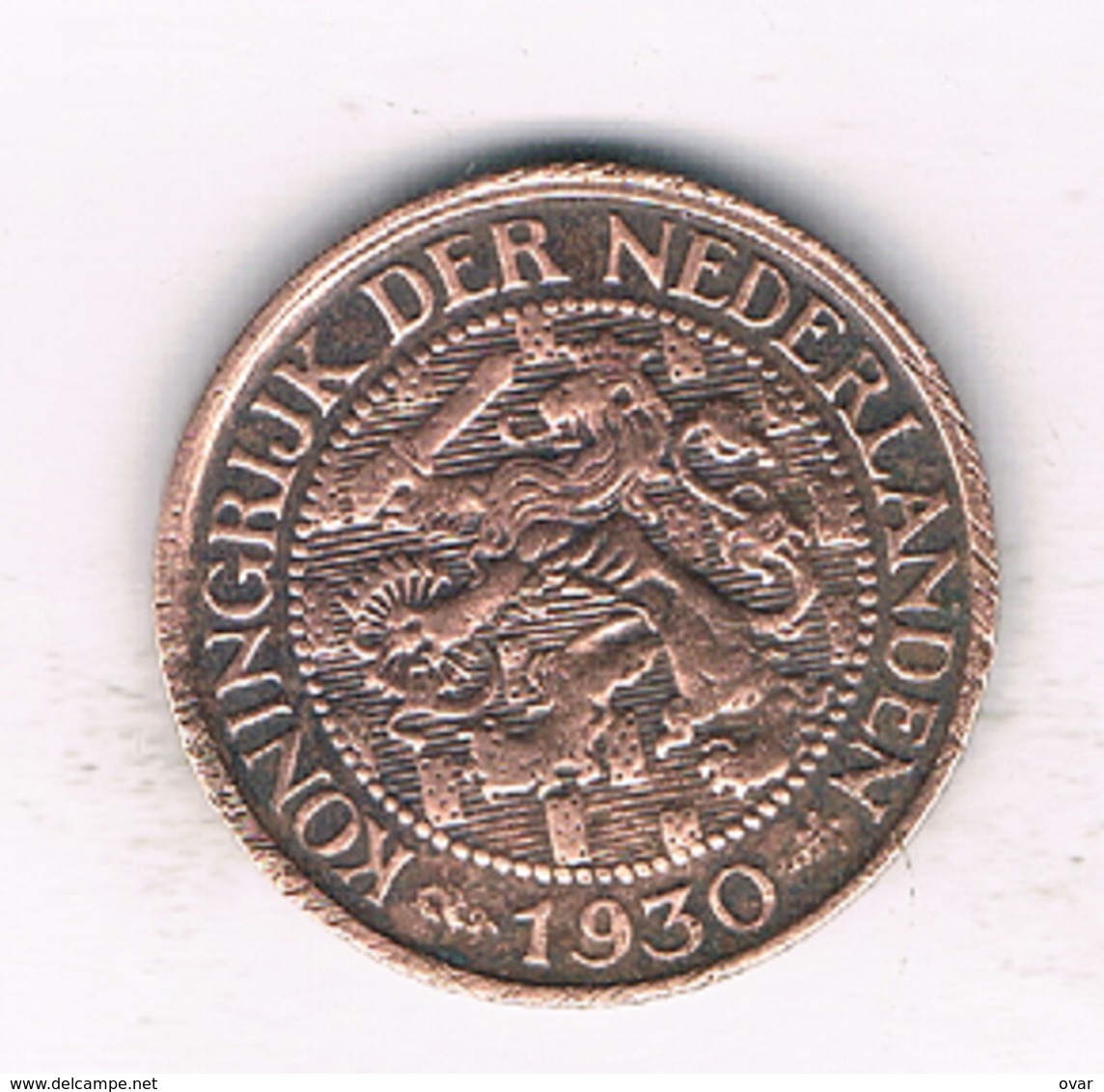 1 CENT 1930   NEDERLAND /2591/ - 1 Centavos
