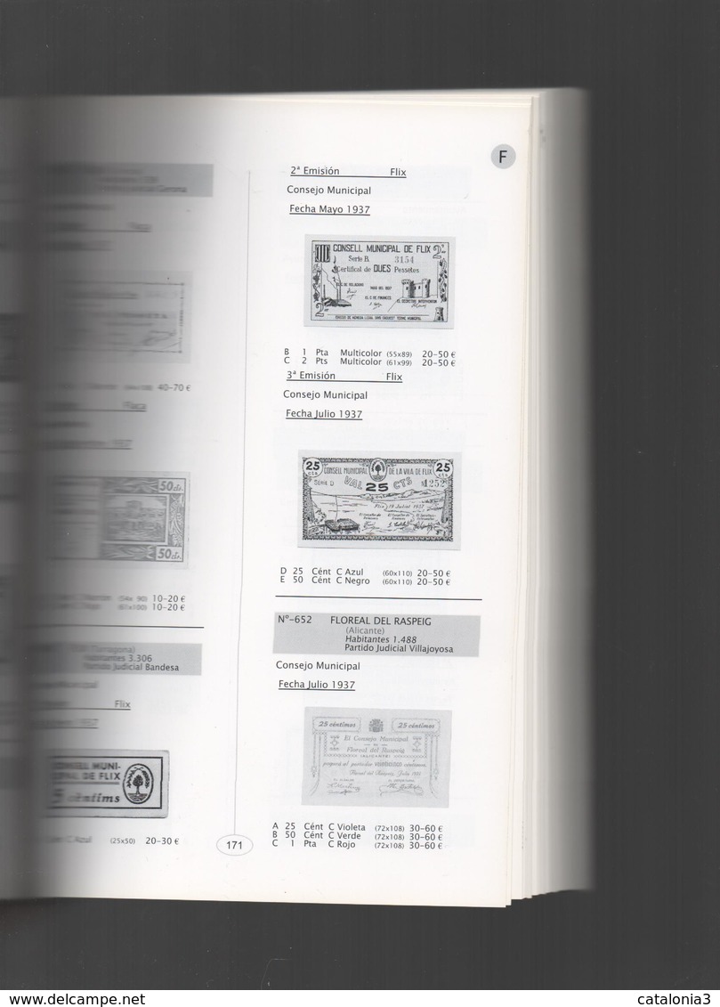 CATALOGO BILLETES GUERRA CIVIL + 400 PAGINAS ILUSTRADAS - Andere & Zonder Classificatie