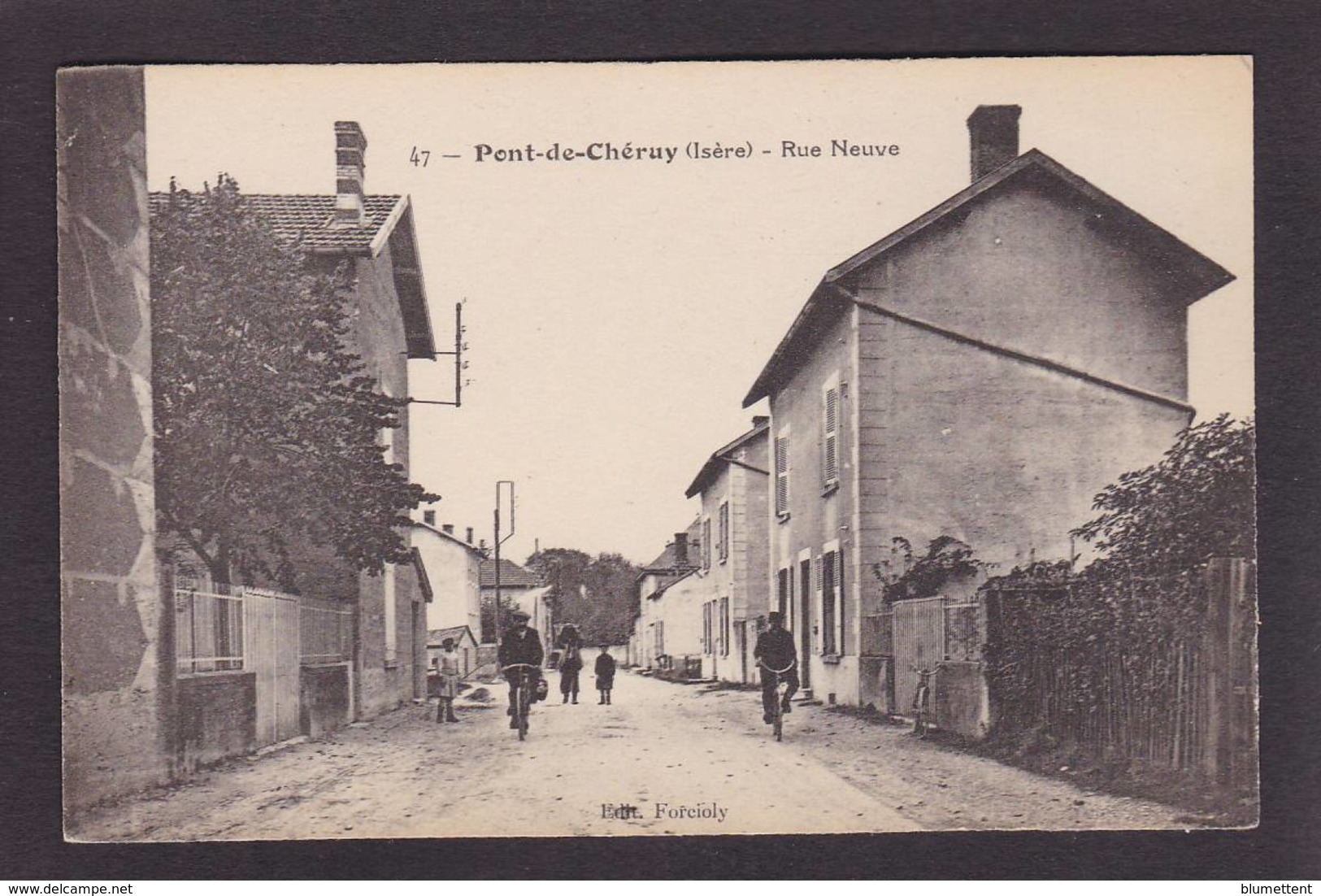 CPA Isère 38 Pont De Chéruy  Non Circulé - Pont-de-Chéruy