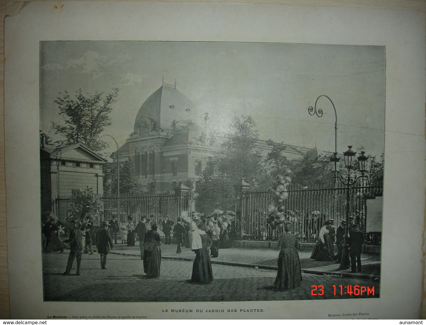 Lamina-Paris-1898--La Grande Journee Du Conservatoire-L'Escalier Henri Ii Du Petit Saint-Thomas-Le Museum - Distrito: 19