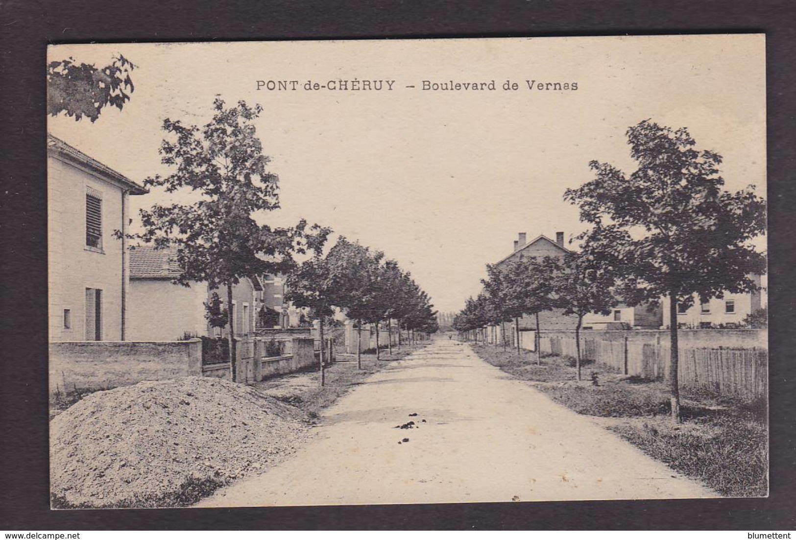 CPA Isère 38 Pont De Chéruy écrite - Pont-de-Chéruy