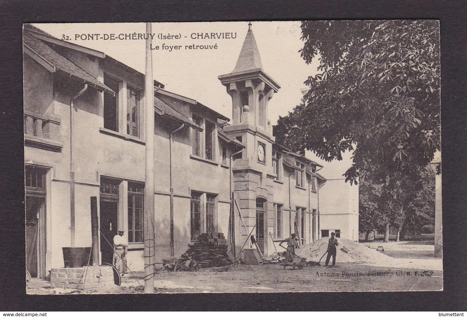 CPA Isère 38 Pont De Chéruy écrite - Pont-de-Chéruy