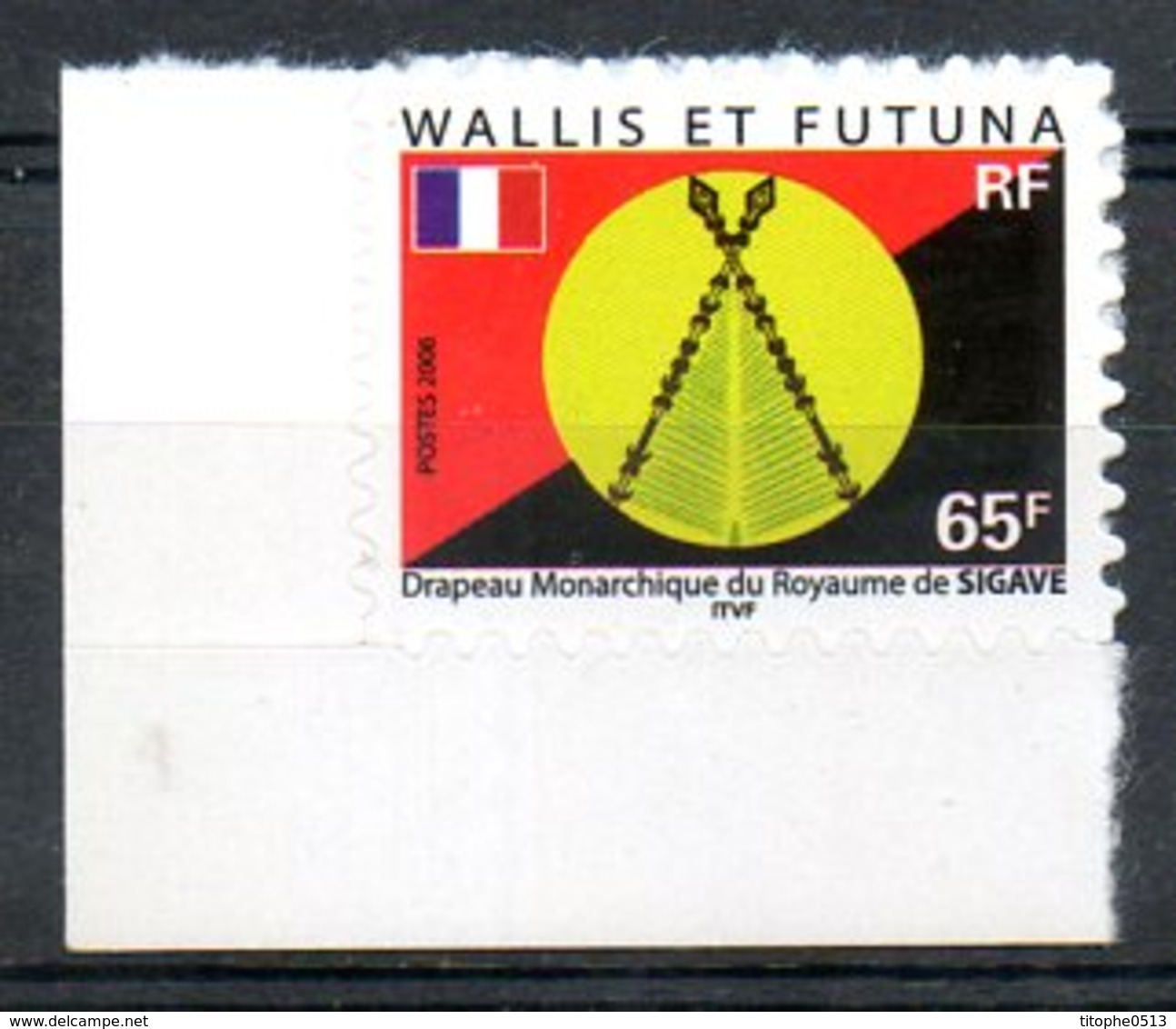 WALLIS & FUTUNA. N°654 De 2006. Drapeau Monarchique Du Royaume De Sigave. - Nuovi