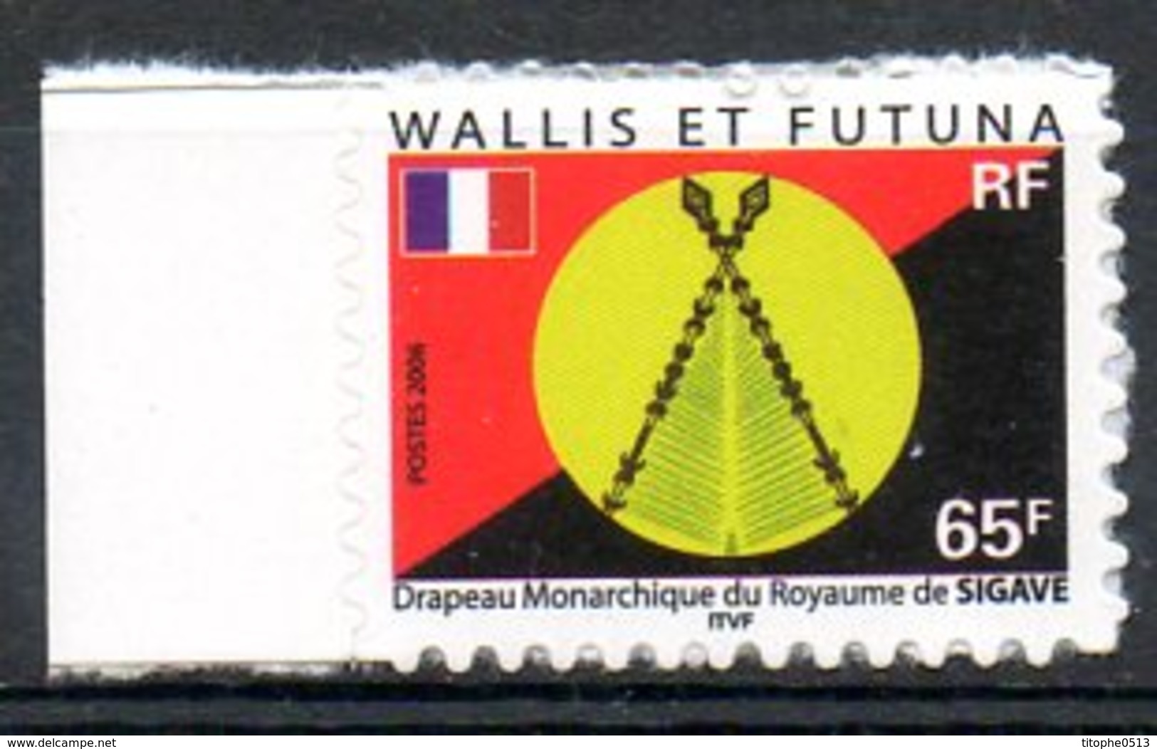 WALLIS & FUTUNA. N°654 De 2006. Drapeau Monarchique Du Royaume De Sigave. - Nuovi