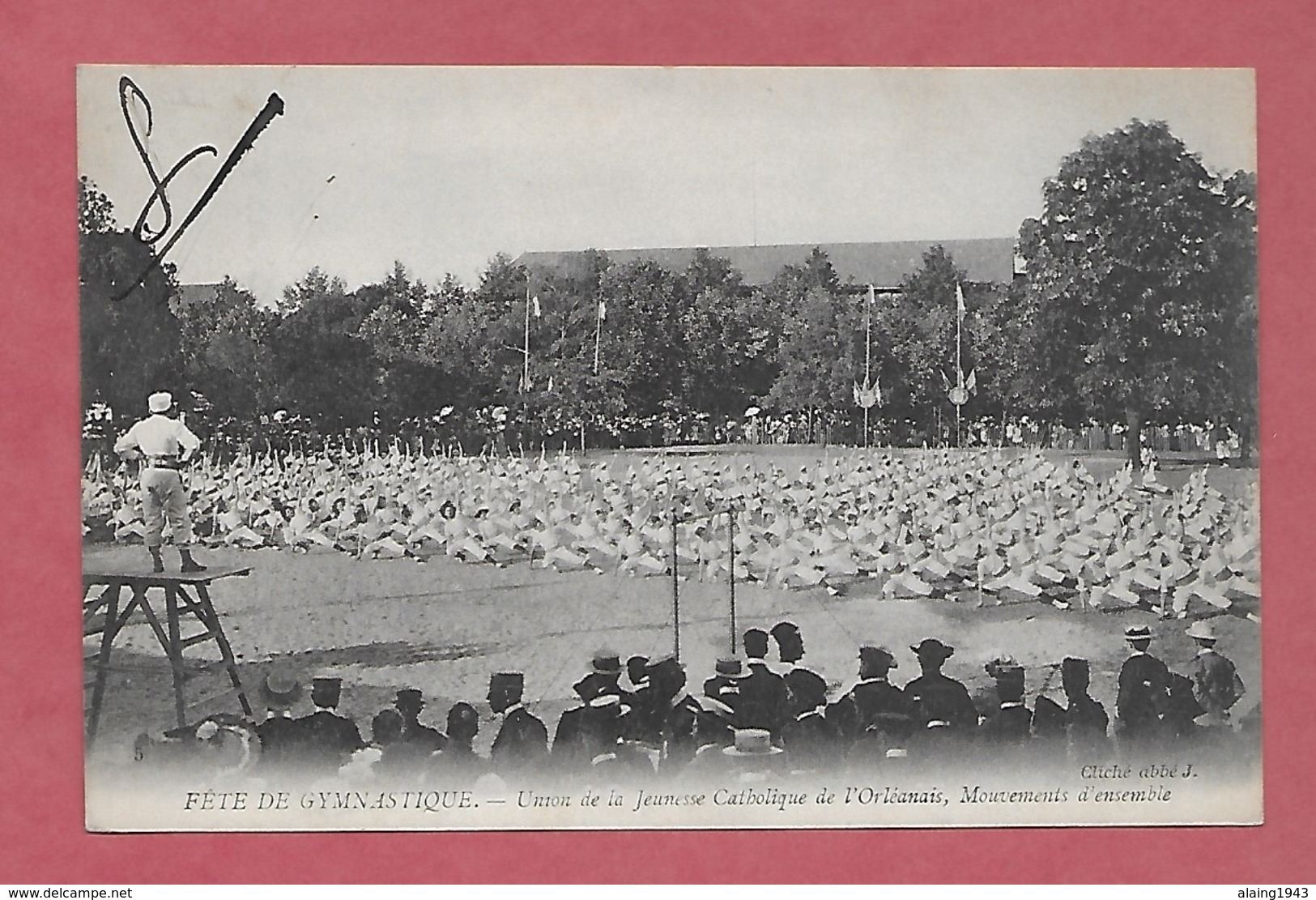 45 - Fête De Gymnastique. Orléans. Union De La Jeunesse Catholique De L’Orléanais : Mouvements D’ensemble - Manifestations