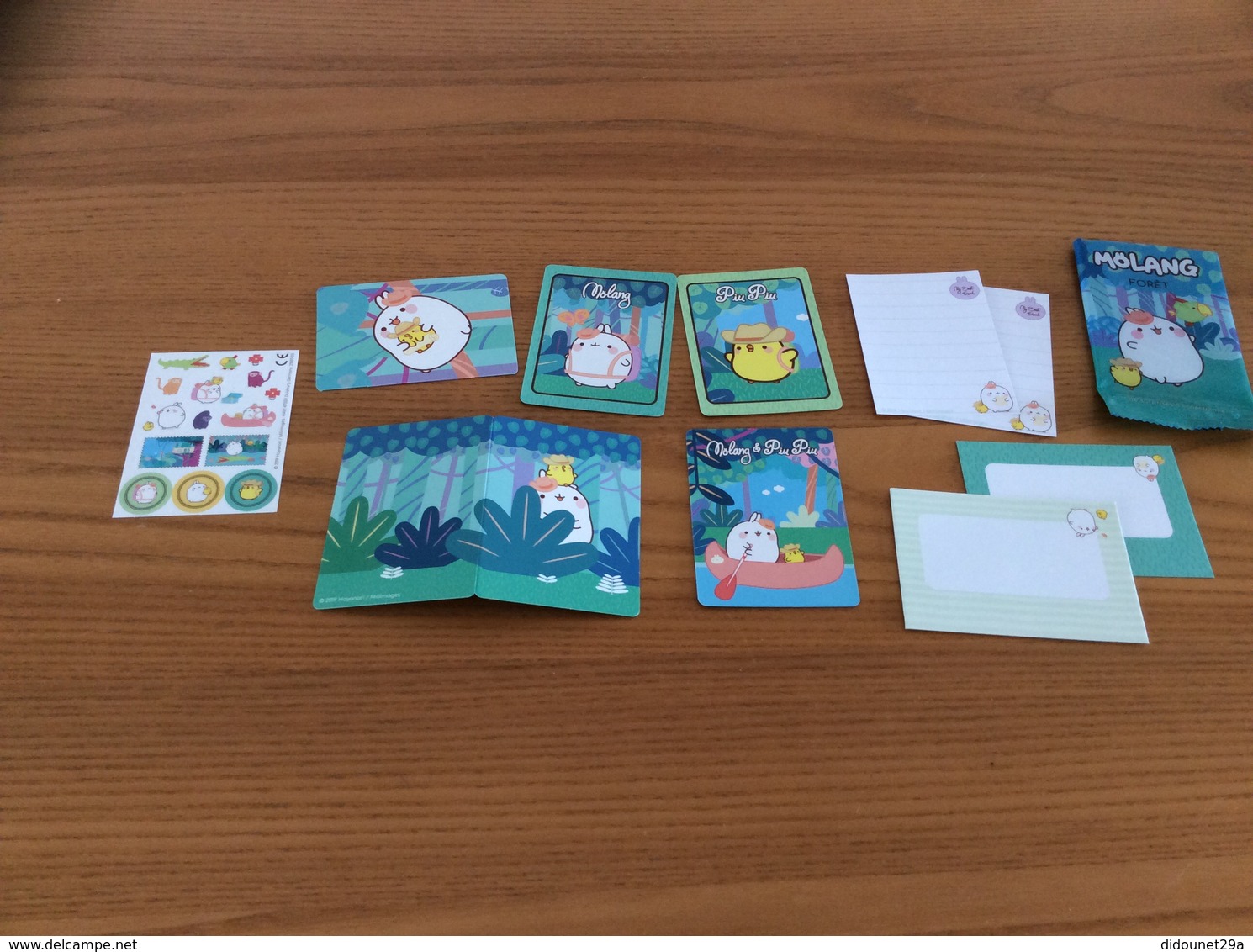 Cartes, Stikers, Etc "MÖLANG FORÊT" Distribution McDonald's (10 Pièces) - Autres & Non Classés