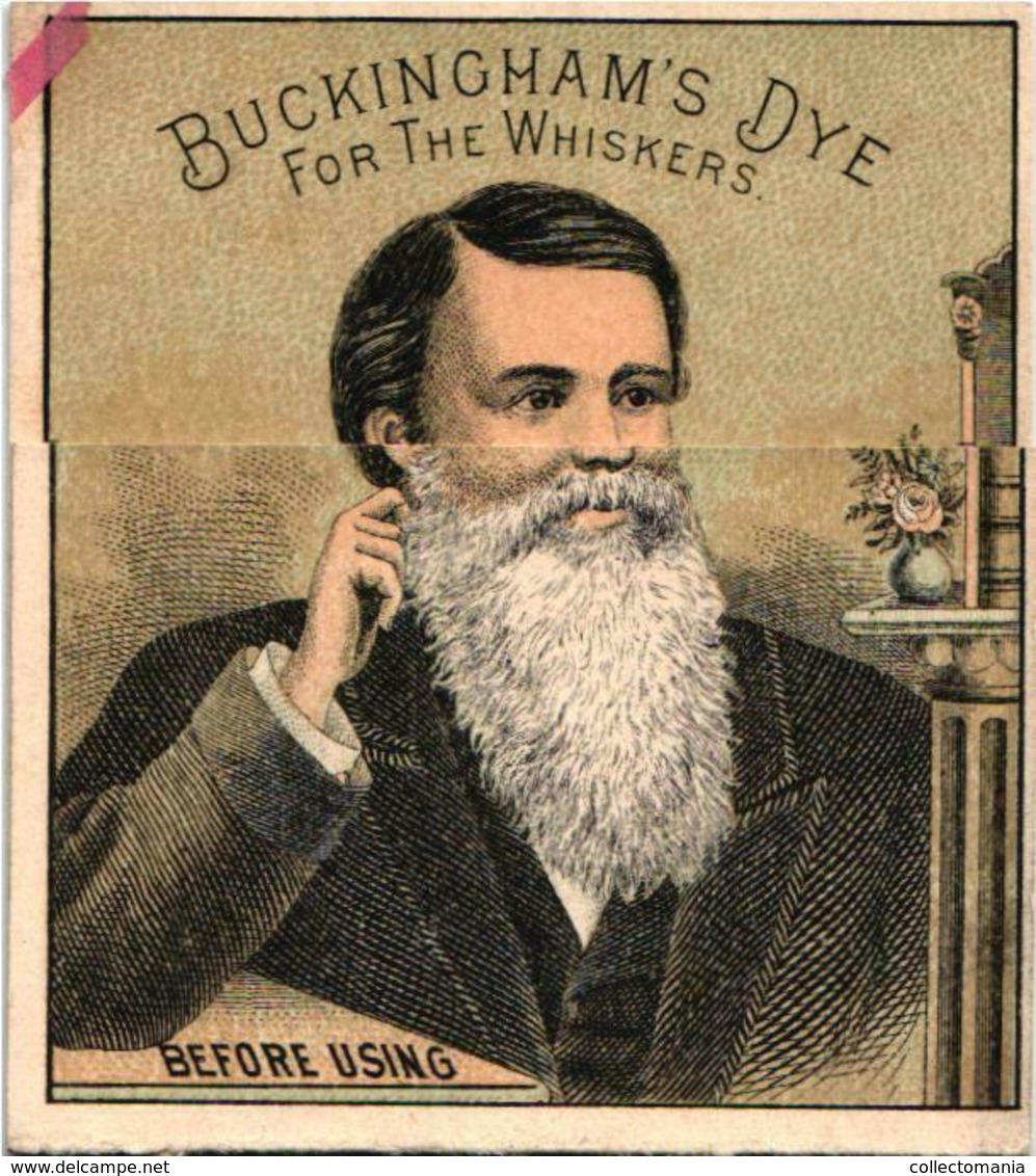 Mechanical Movable Trade Card - Charlatan, Quack, Mountebank, Impostor, Quack Doctor, Humbug ... - Kosmetika