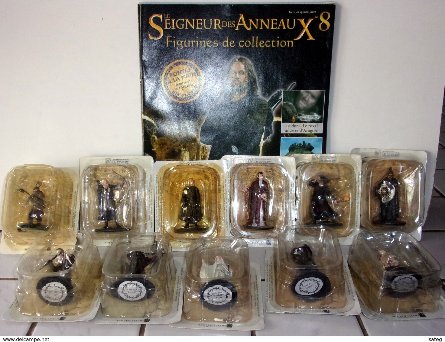 Lot De 11 Figurines "Seigneur Des Anneaux" Eaglemoss - El Señor De Los Anillos