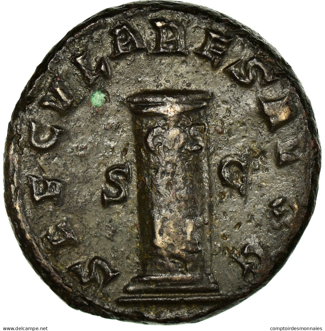 Philippe II, As, 248, Rome, Bronze, TTB, RIC:265b - L'Anarchie Militaire (235 à 284)