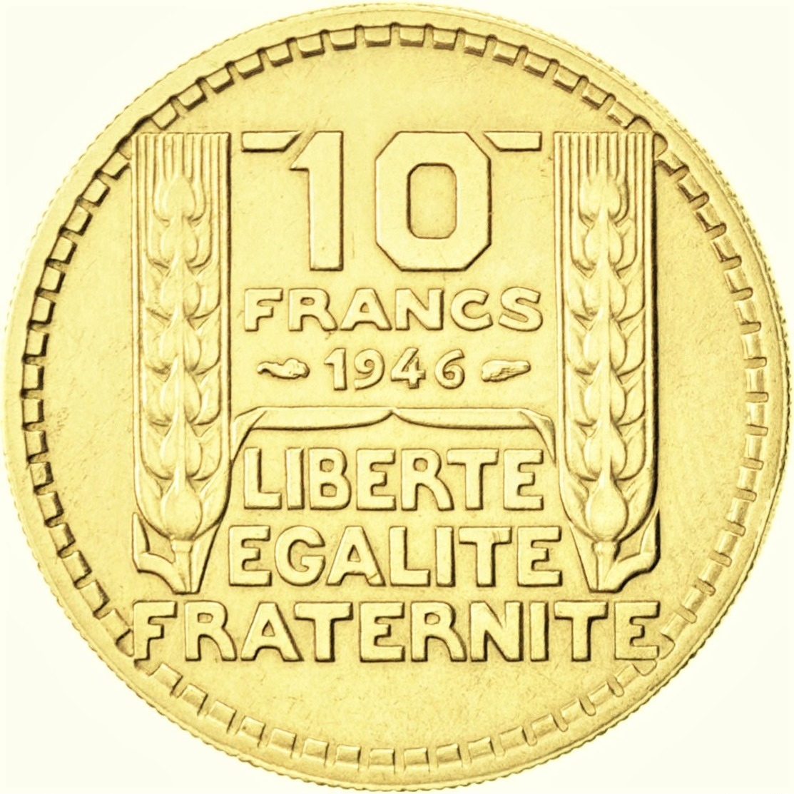 Monnaies, Gouvernement Provisoire, 10 Francs Turin  1946  OR PL - Autres & Non Classés