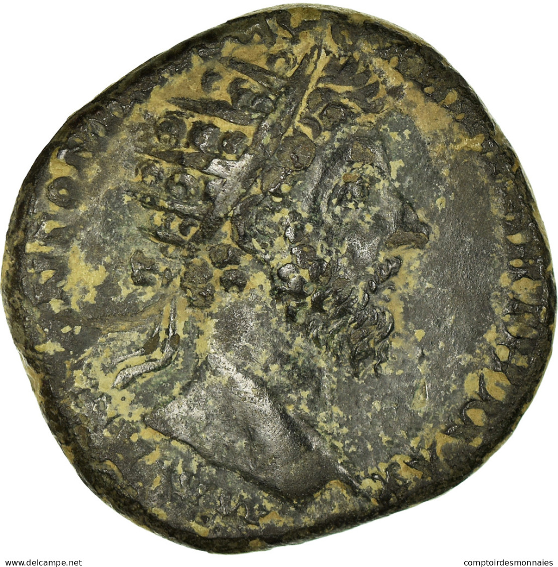 Monnaie, Marc Aurèle, Dupondius, 161, Rome, TTB, Bronze, RIC:937 - Les Antonins (96 à 192)