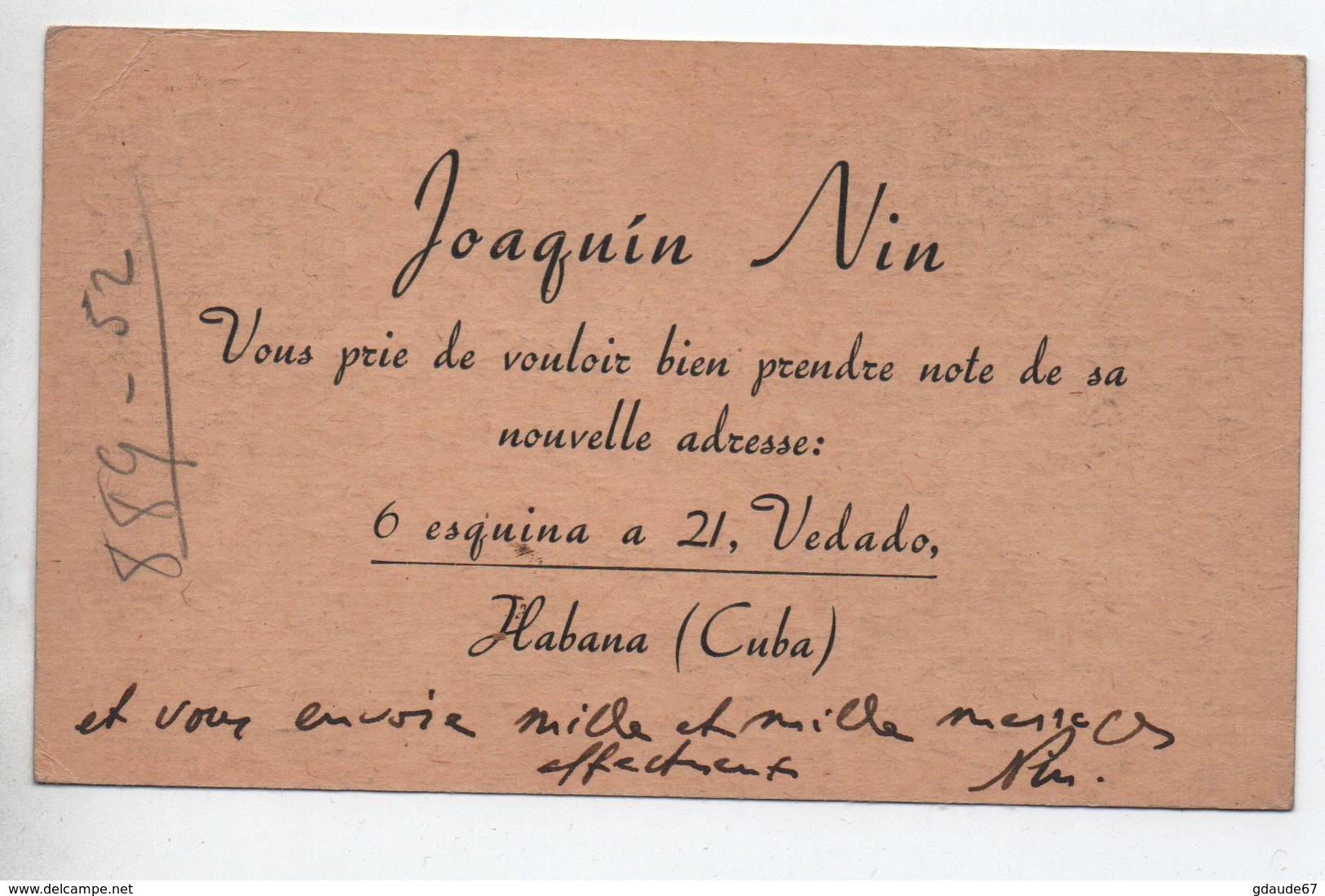 1939 - ENTIER POSTAL De HABANA (CUBA) Pour NICE - Briefe U. Dokumente