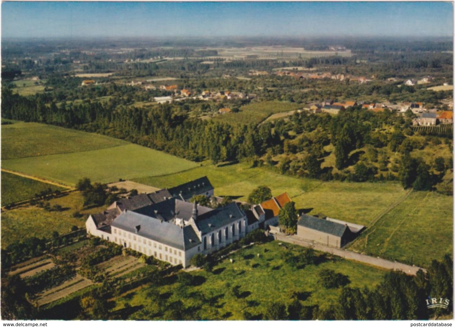 Cistercienzerinnen Klooster Kolen Kerniel Borgloon - Luchtfoto - & Air View - Borgloon