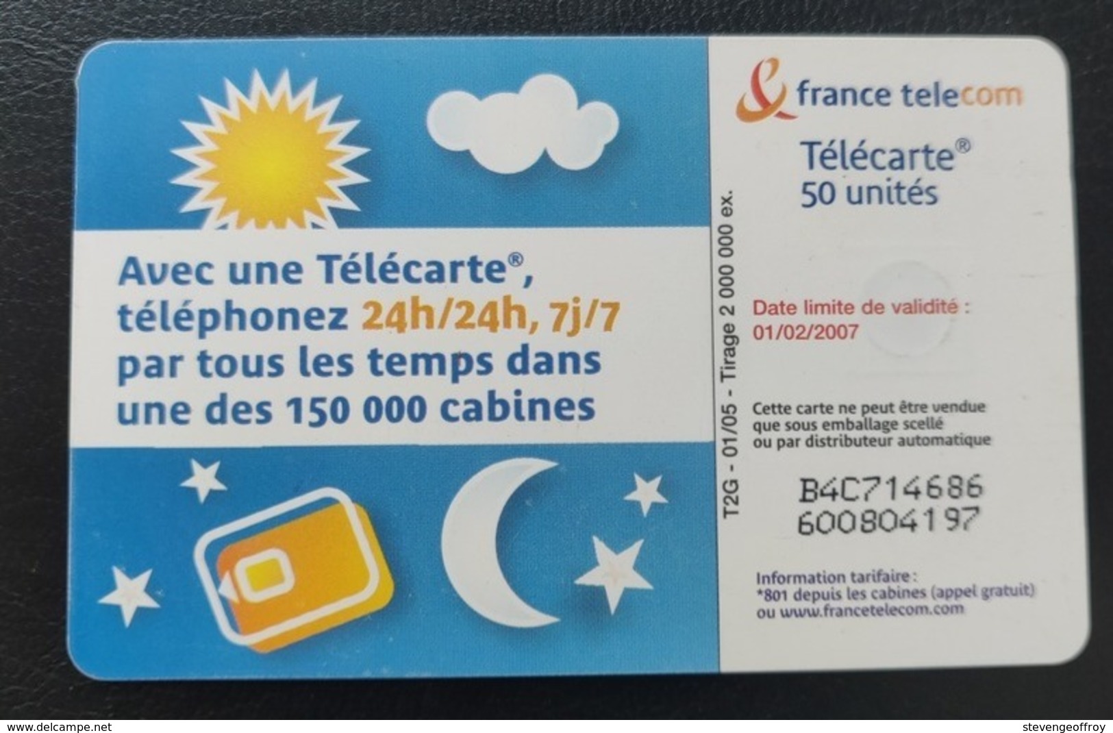Telecarte France Publique 2005 Cabine Garcon Mode Emploi 2 Enfant Randonnée - 2005