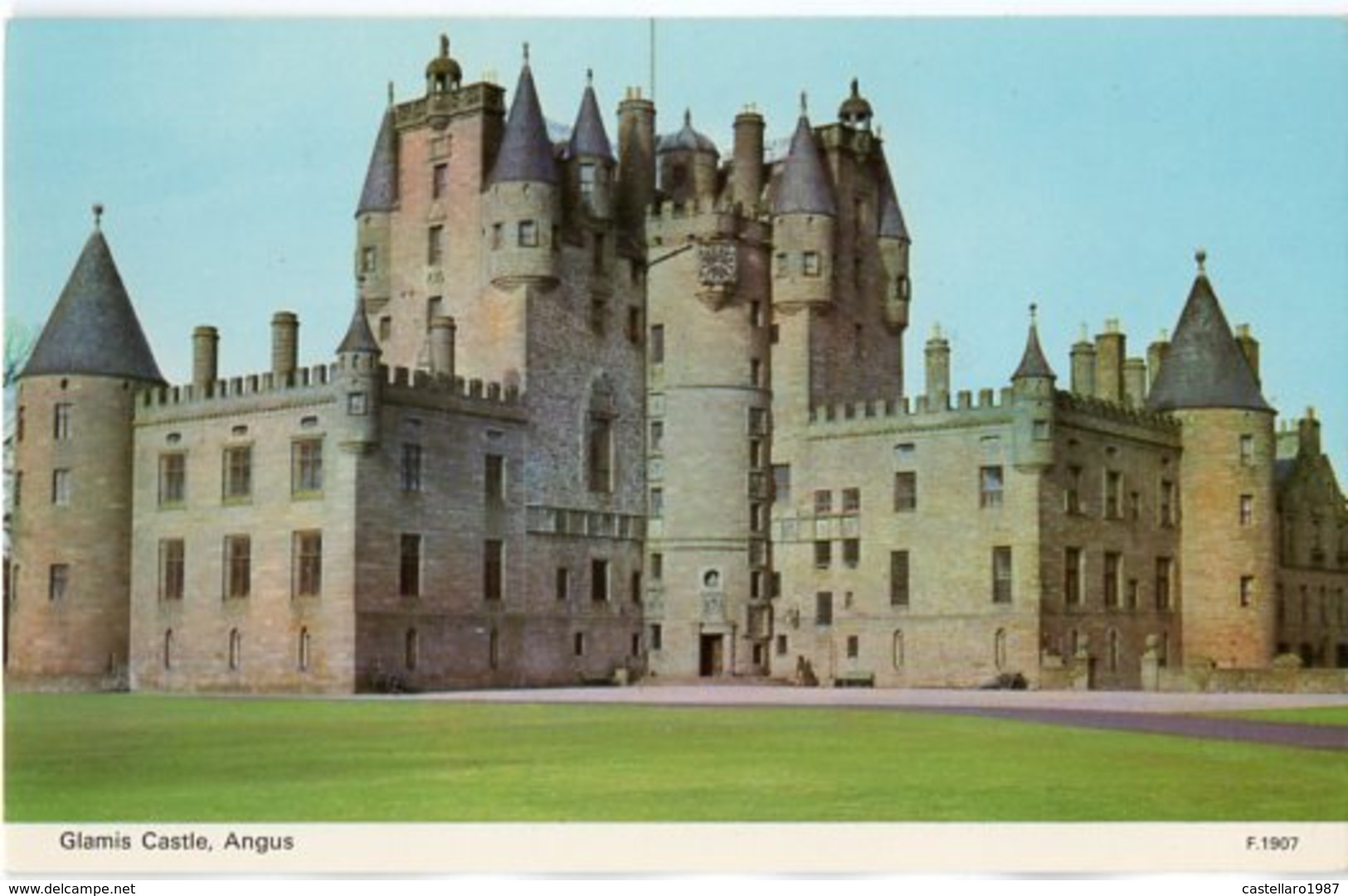 Glamis Castle - ANGUS - Small Format - Petit Format - Kleinformat - Formato Piccolo - Angus