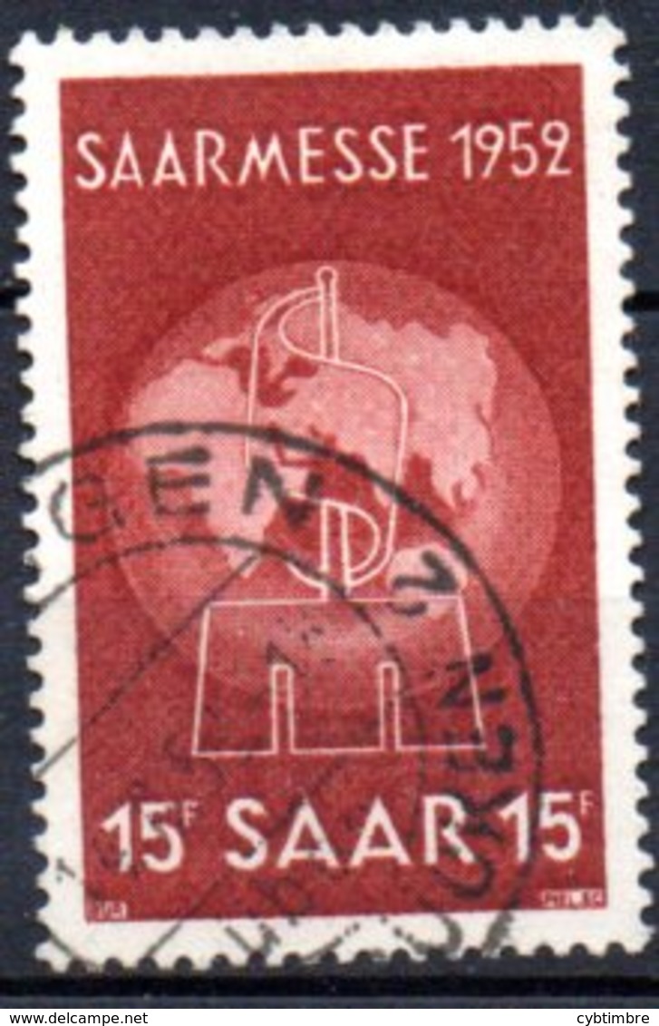 Sarre: Yvert N° 304° - Oblitérés