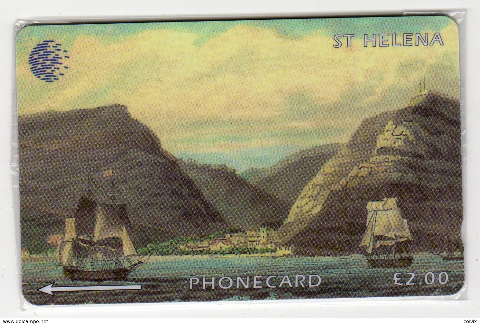 SAINTE-HELENE JAMESTOWN NAPOLEON 2 £ Ref MV CARDS STH-15 NEUF MINT 1000 Ex. RARE - St. Helena Island