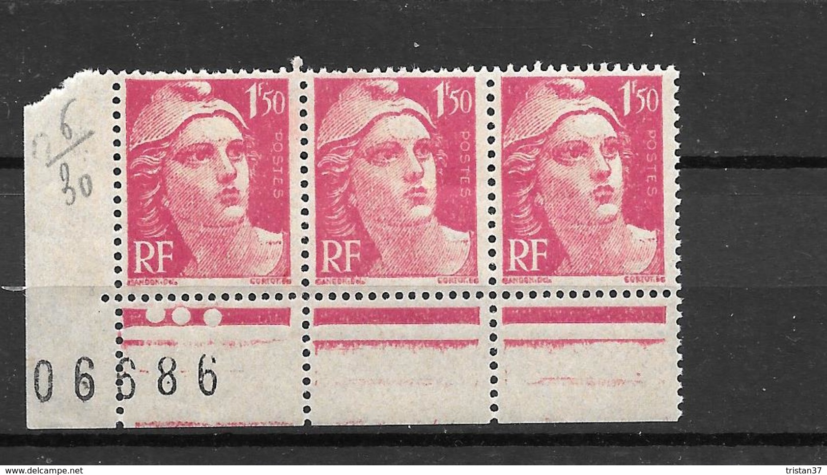 1945- France  / M. De Gandon / YT 712 / MNH** - 1945-54 Marianne De Gandon