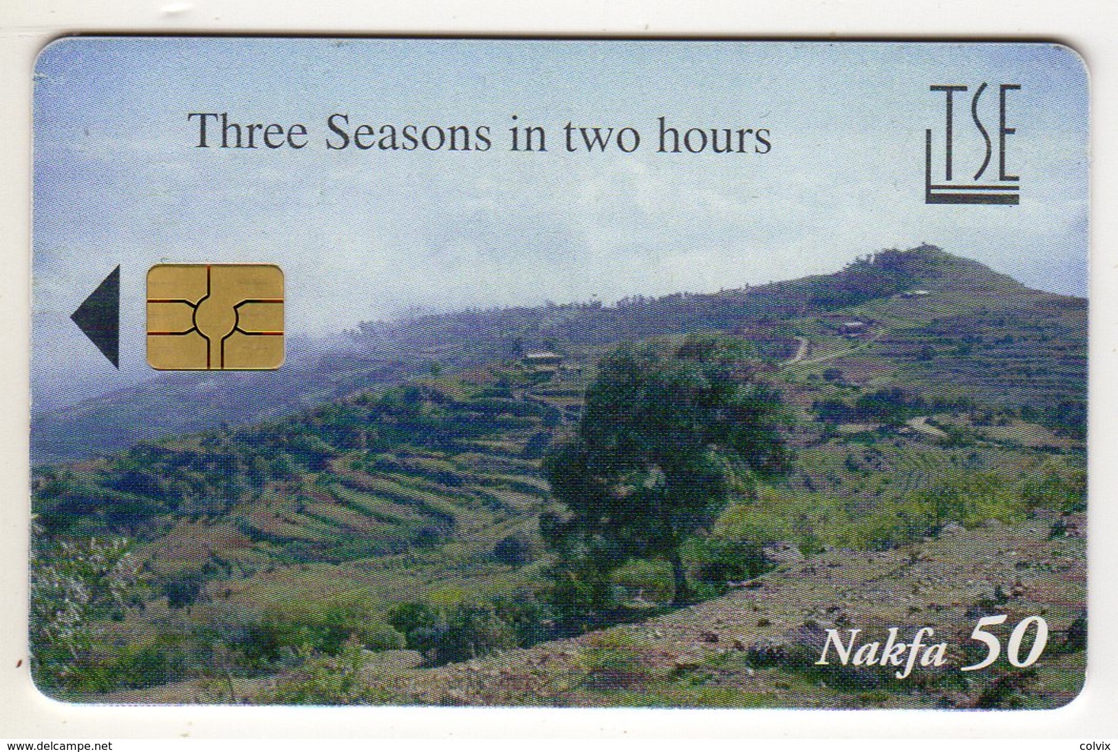 ERYTHREE Ref MV Cards : ERI-9 50NAF Année 2003 - Erythrée
