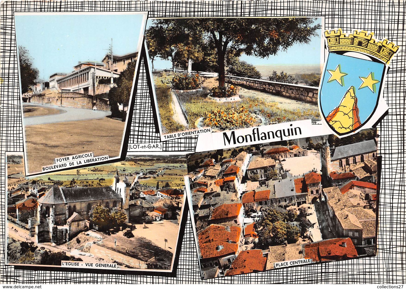 47-MONFLAQUIN- MULTIVUES - Monflanquin