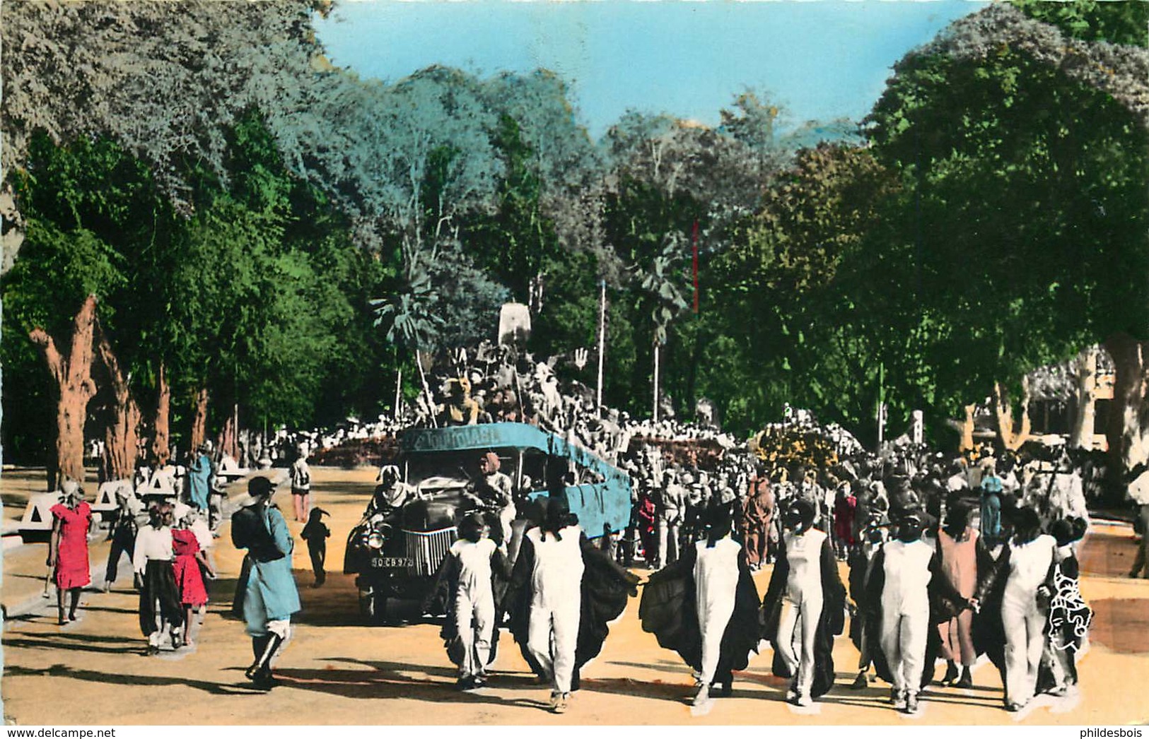 MARTINIQUE FORT DE FRANCE  Les Chauve Souris ( Cpsm)  FETE CARNAVAL - Fort De France