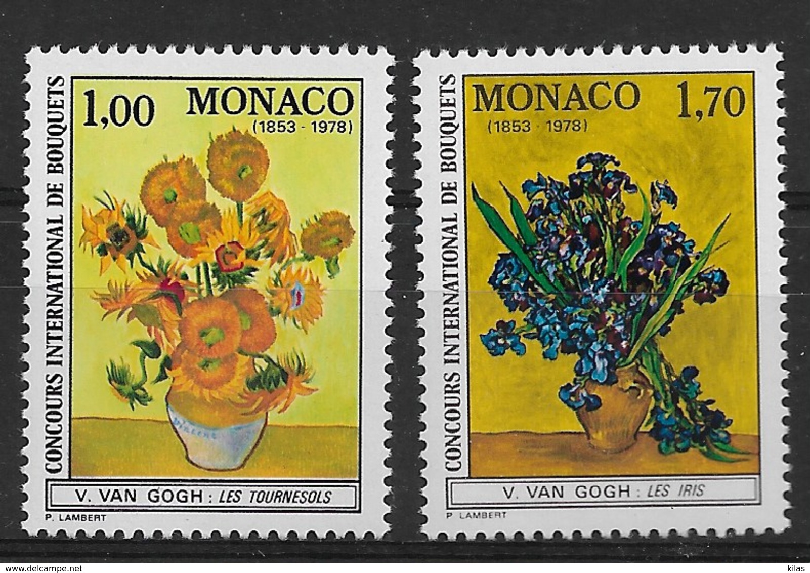 MONACO 1978 FLOWERS  MNH - Altri & Non Classificati