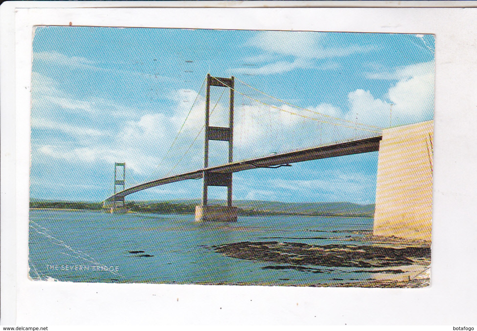 CPA SOUTH GLOCESTER, THE SEVERN BRIDGE (voir Timbres) - Gloucester