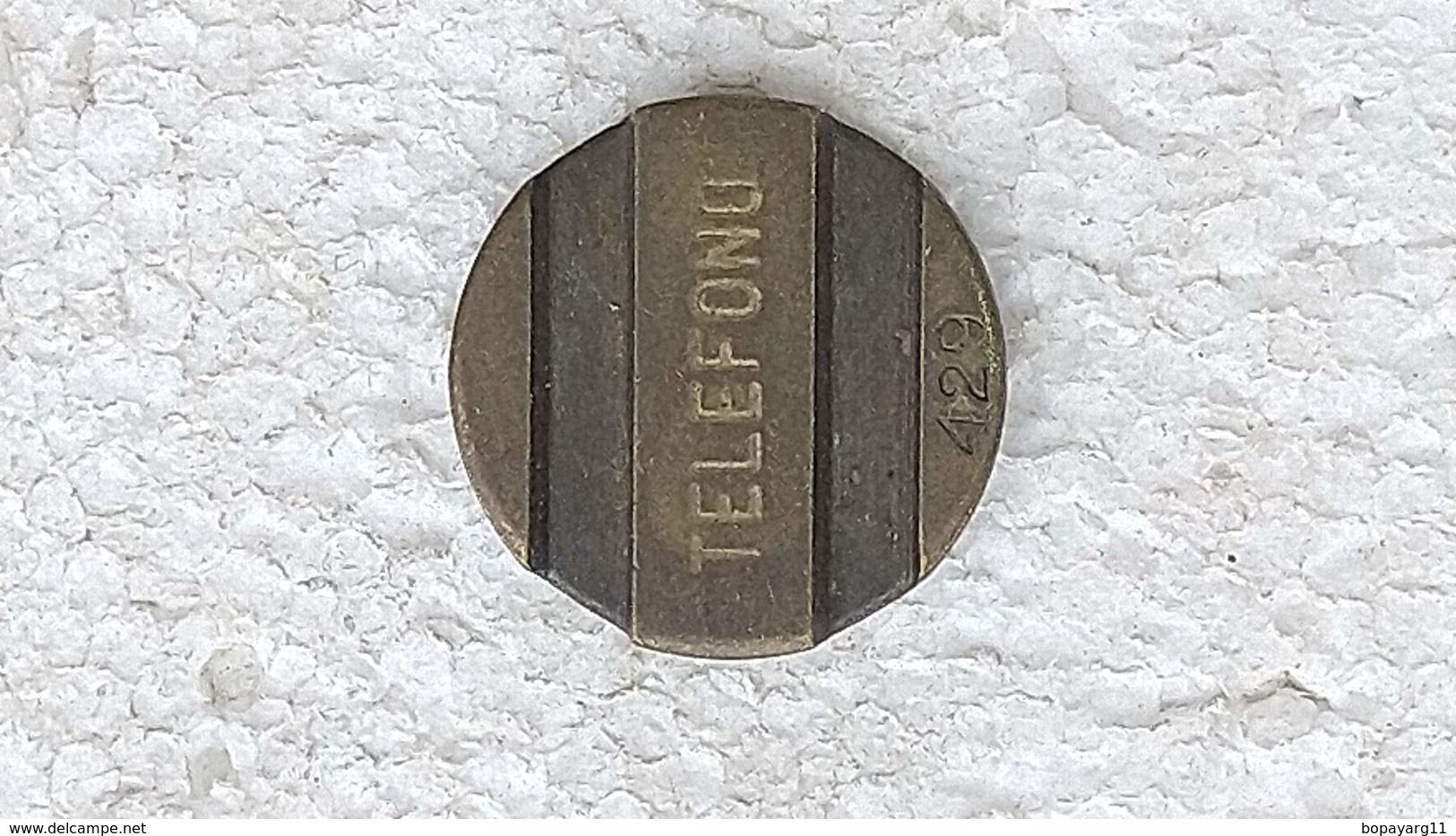 GETTONE FICHA TOKEN JETON Phone Token Argentina Entel #4 - Casino