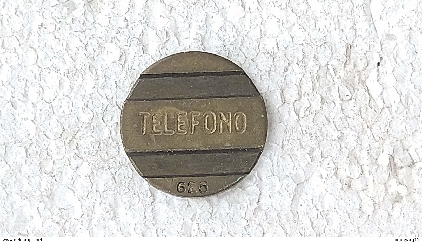 GETTONE FICHA TOKEN JETON Phone Token Argentina Entel #4 - Casino