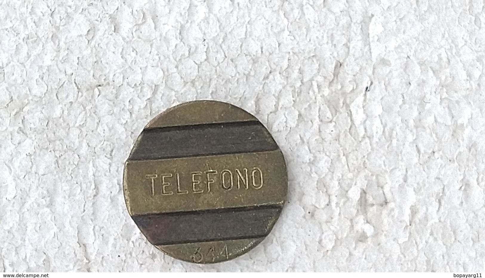 GETTONE FICHA TOKEN JETON Phone Token Argentina Entel #4 - Casino