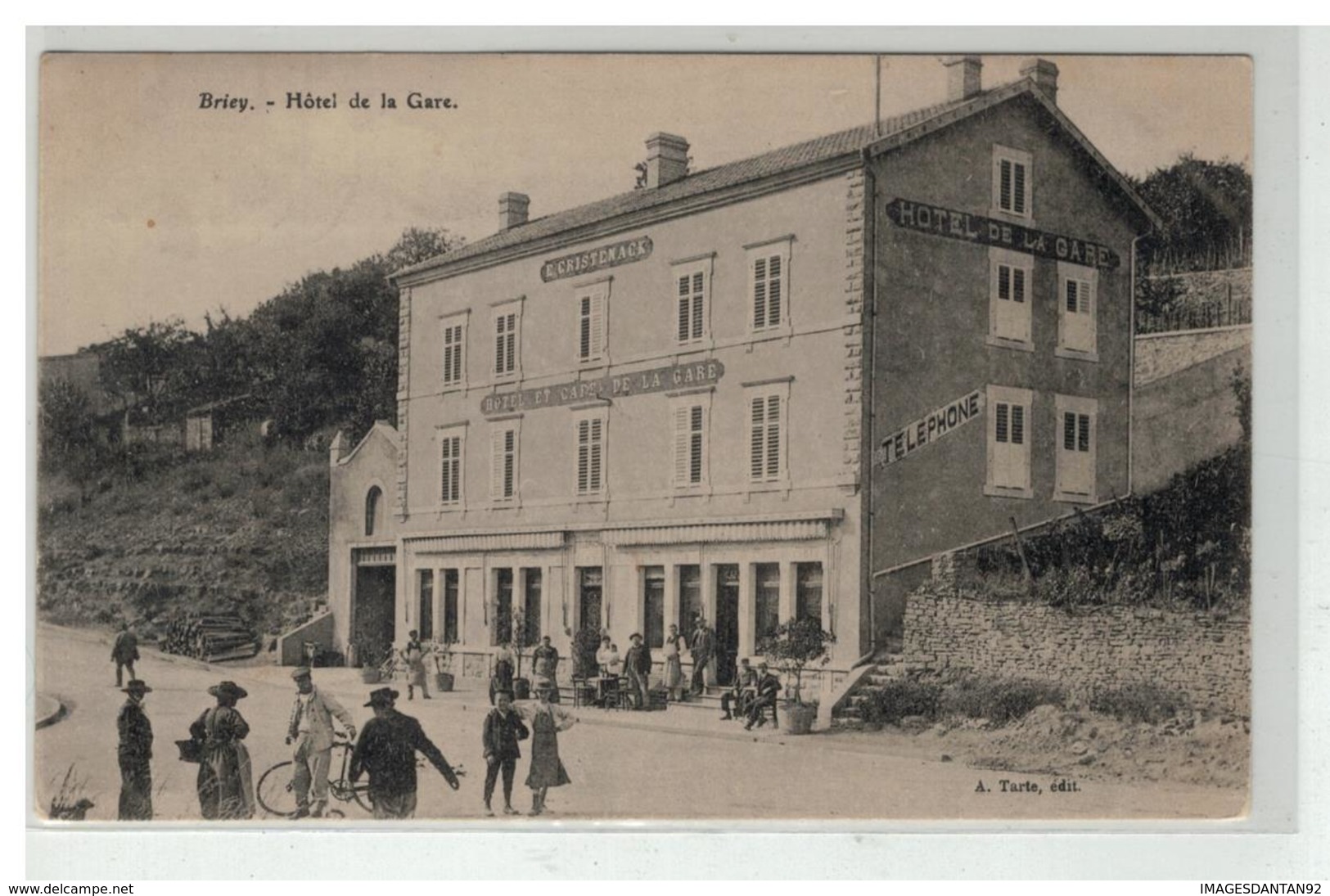 54 BRIEY HOTEL DE LA GARE CRISTENACK - Briey