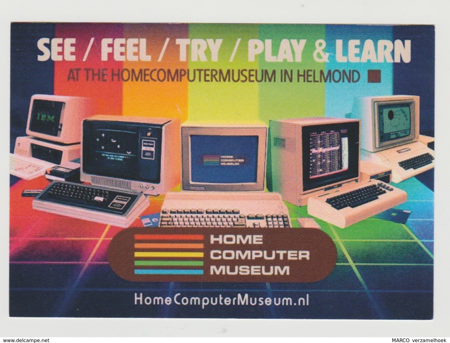 Reclame Postcard: Home Computer Museum Helmond (NL) - Helmond