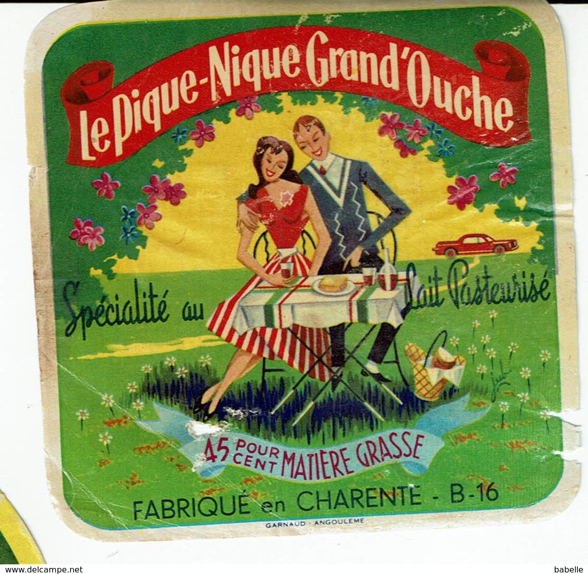 Et. Le Pique-Nique Grand'Ouche - Fromage